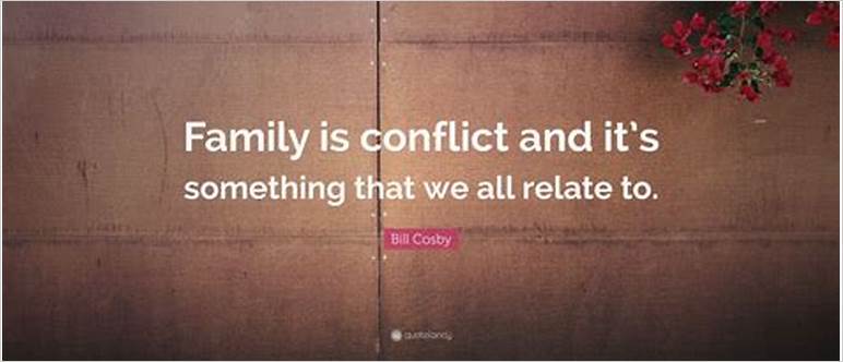 Quotes on family conflict